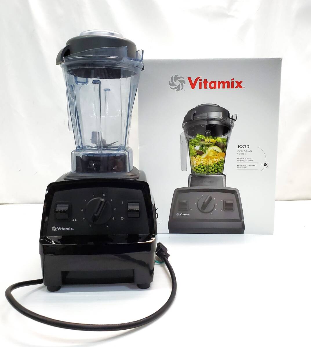 新品未使用、保証書つき】バイタミックス E310 ブラック 美品】Vitamix