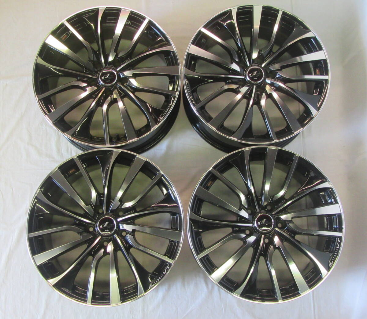 マルコ様weds LEONIS MX 18インチ ホイール 2本セット 中古 ② Weds LEONIS MX｜ 18インチ×7.0〈4枚〉｜ドレスアップホイール