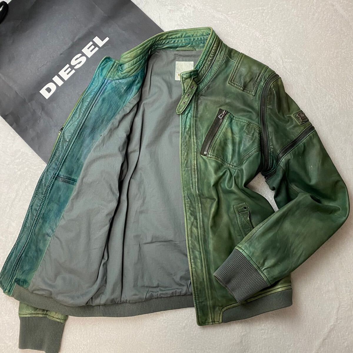 A.P.C. ラムスキン レザー ライダース ジャケット / アーペーセー A.P.C. レザージャケット ラム ライダース ブルゾン apc