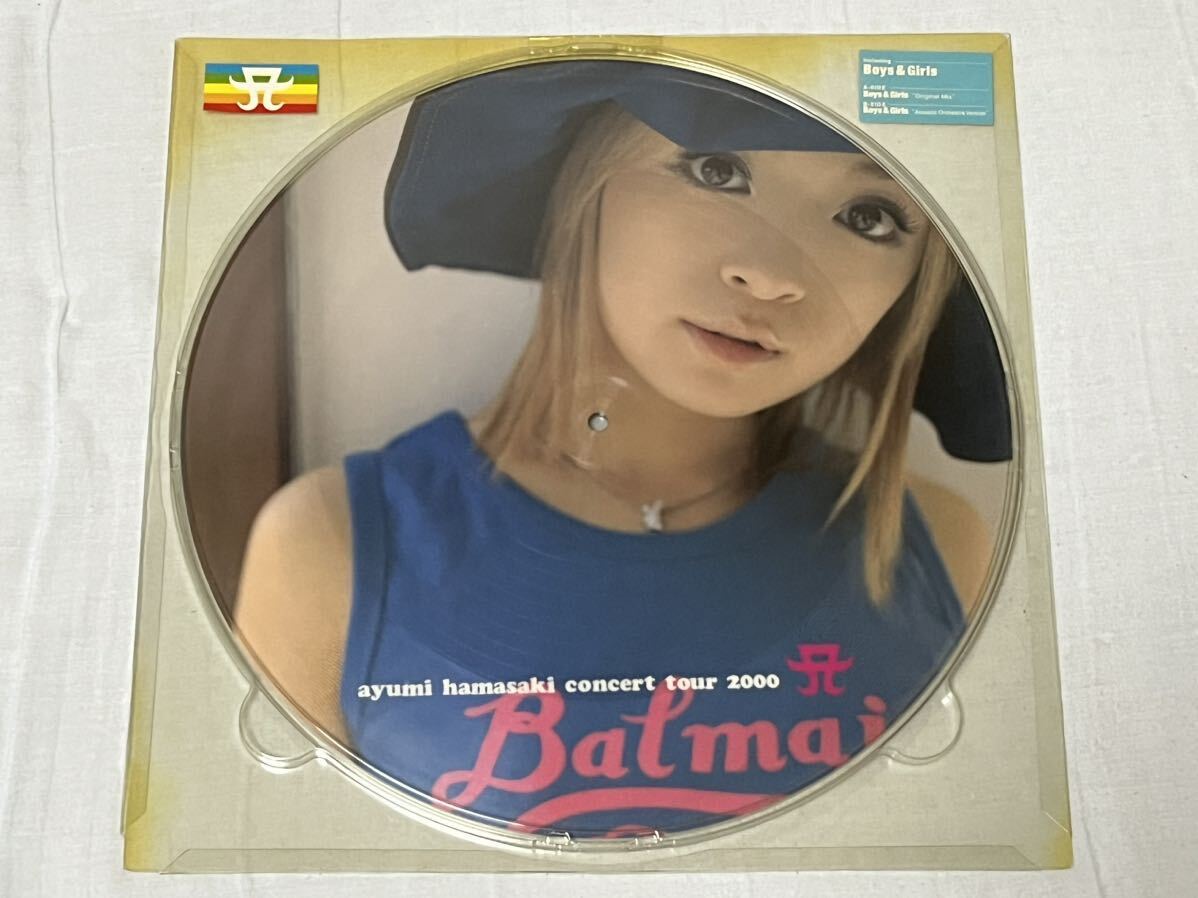浜崎あゆみピクチャーレコード3枚セットconcert tour2000