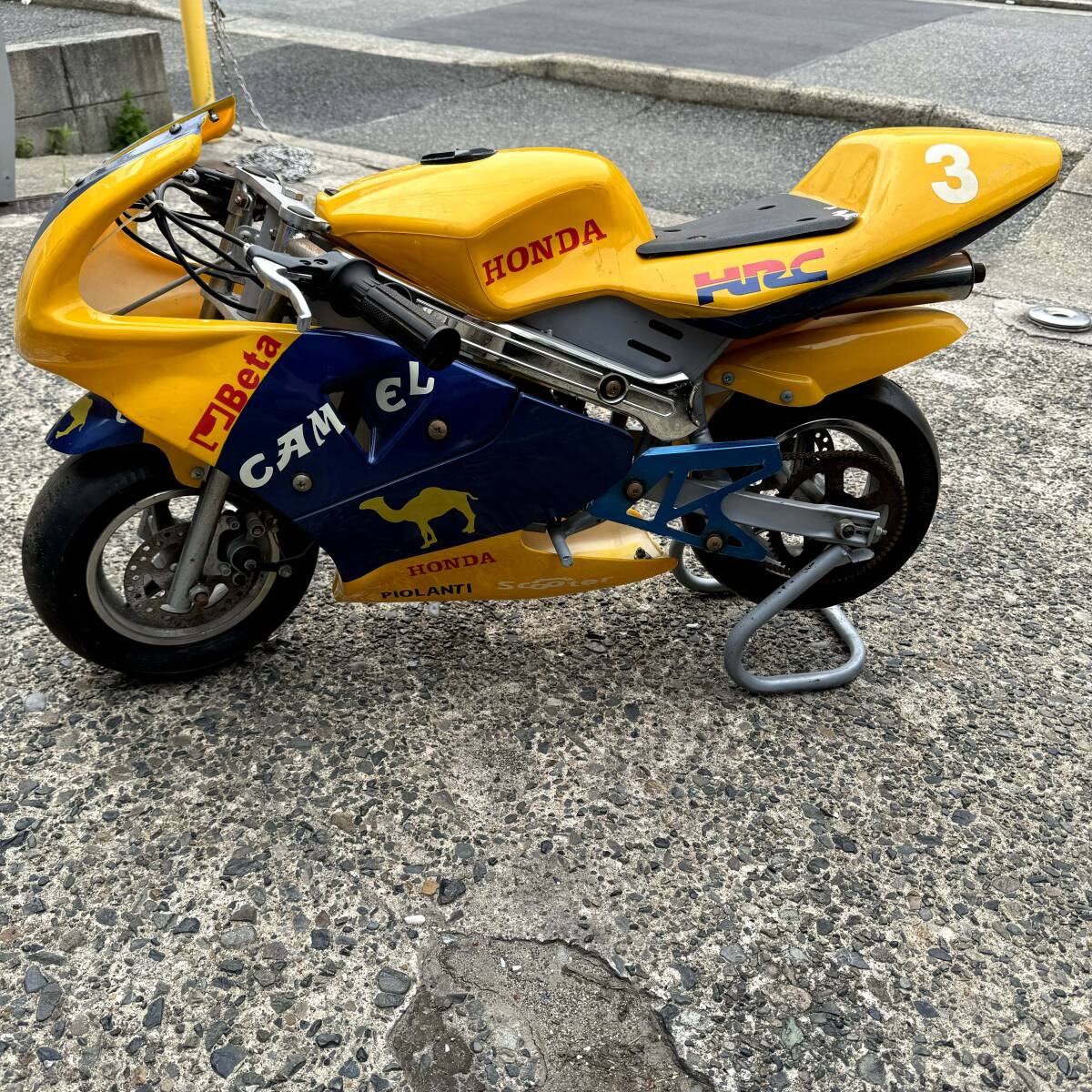 中華製 ポケバイ2台セット レストアベース 引取り限定 傾げる