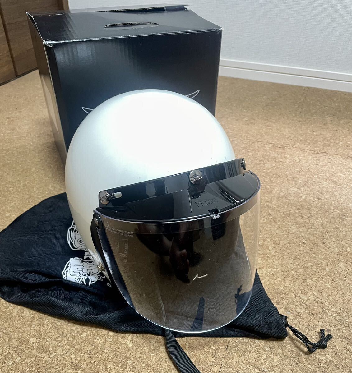 セキュリティ・セーフティ TT&CO 500TX BLACK XXL 500TX スモールジェットヘルメット