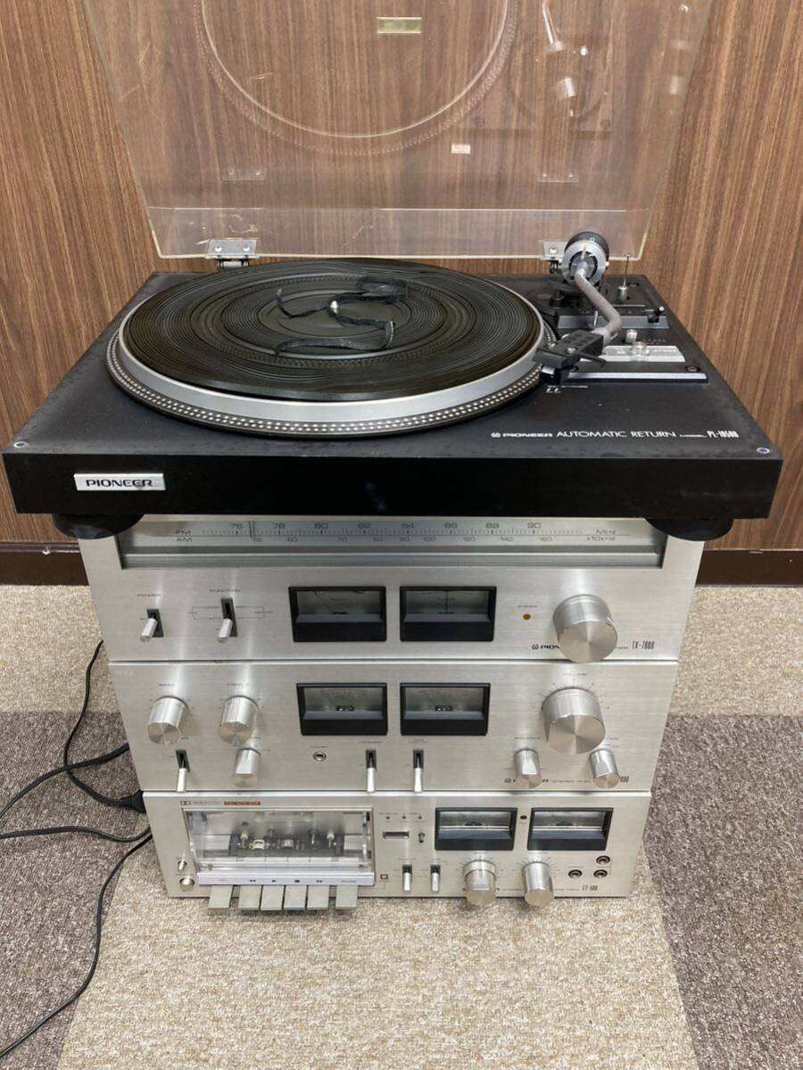 激安正規品 パイオニア アンプTX-7800Ⅱ SA-7600Ⅱ PL-340 CT-405（k4947 その他