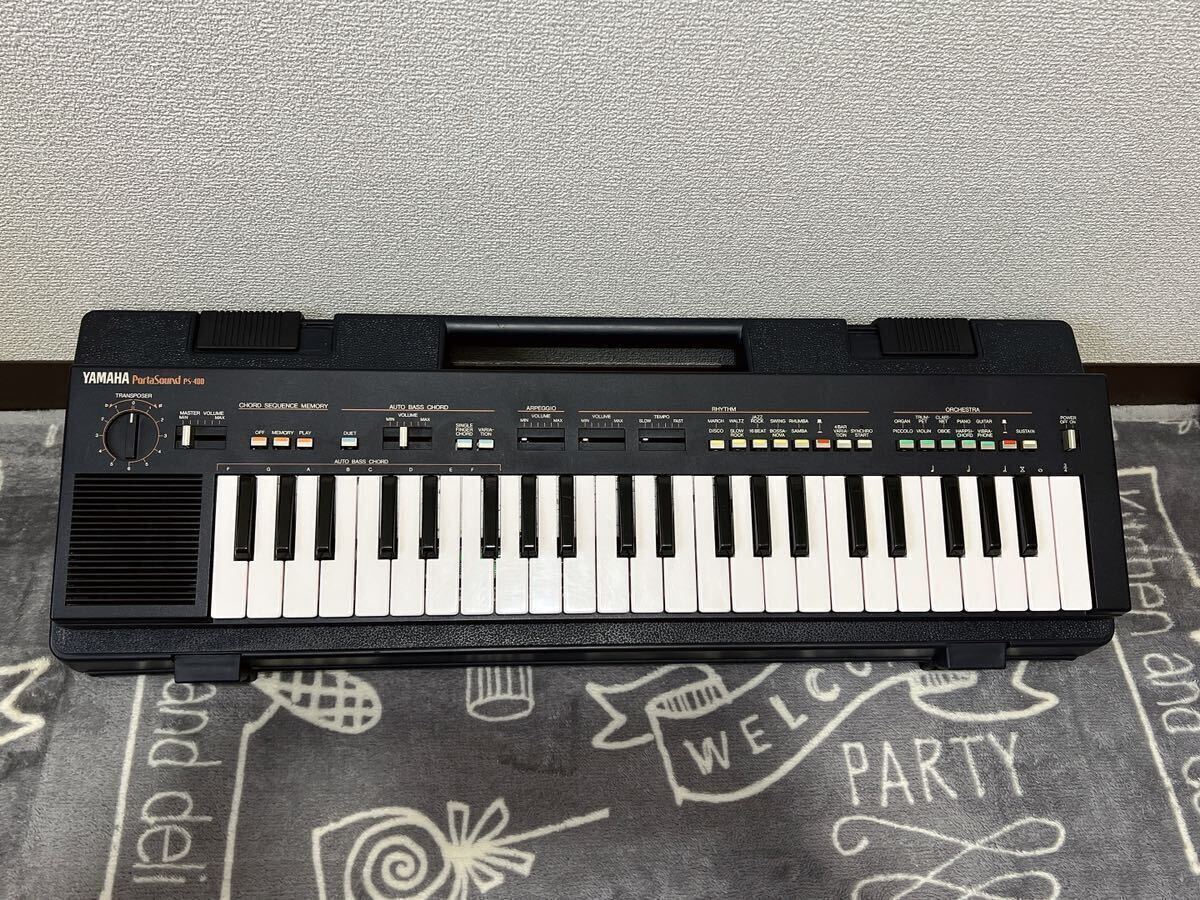 ヤマハ ポータサウンド 楽器 ケース付PS-400 キーボード YAMAHA PS-400 キーボード ポータサウンド せこく ケース付
