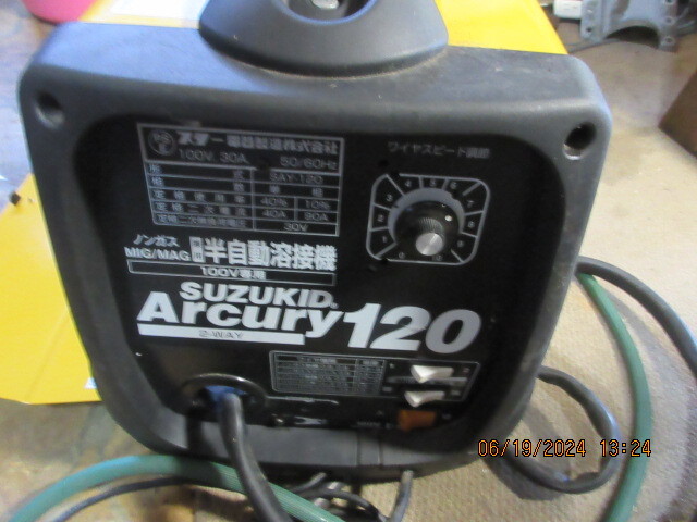 Arcury120 – SUZUKID | SUZUKID 直流半自動アーク溶接機 Arcury120 SAY-120 | その他 | スズキッド