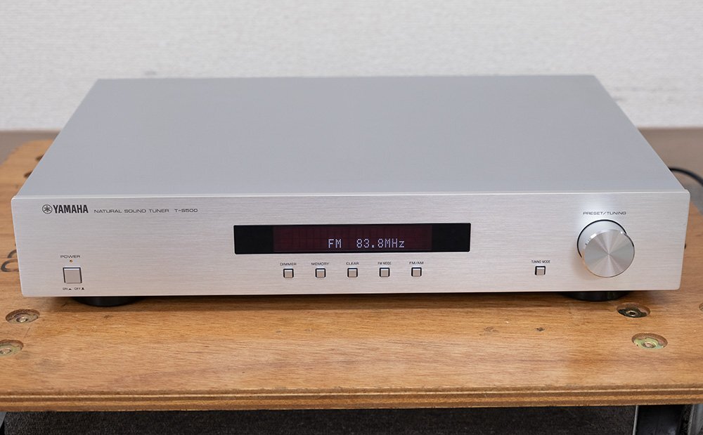 YAMAHA T-S500 FM⁄AMラジオチューナー Yamaha T-S500 AM⁄FM Stereo