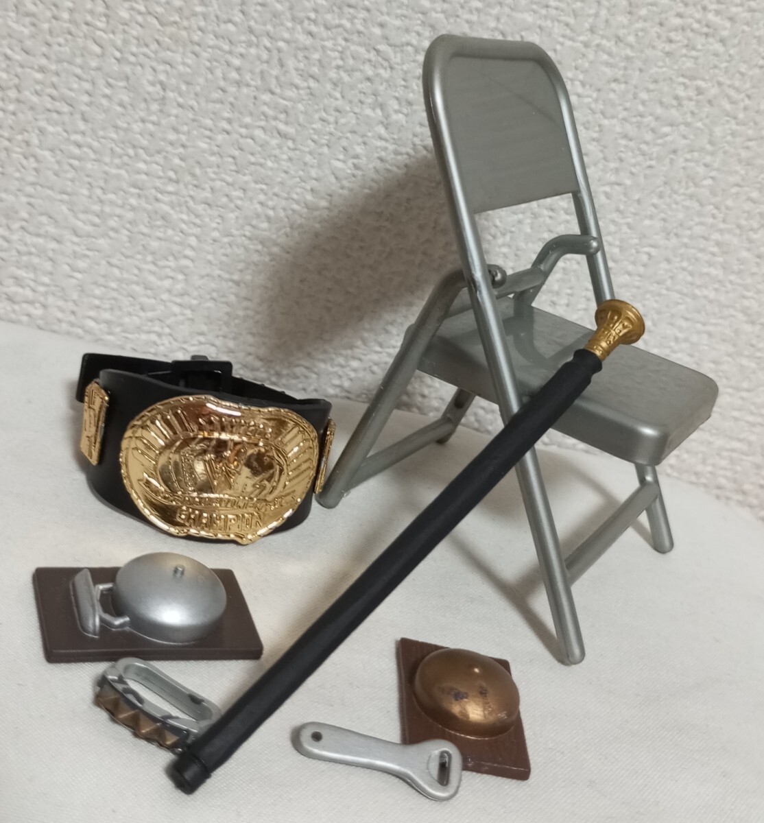 リング付き WWE （WWF WCW）プロレス フィギュア＆グッズまとめセット Amazon | アメリカン プロレス アクションフィギュア 6種