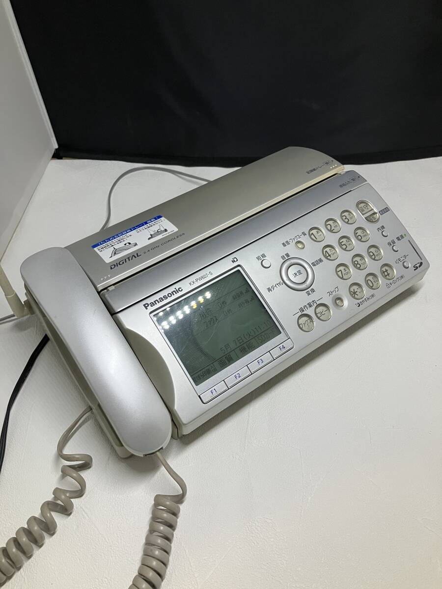 パナソニック FAX おたっくす ネイビーブルー(美品 Panasonic パナソニック FAX おたっくす ネイビーブルー(美品 Panasonic