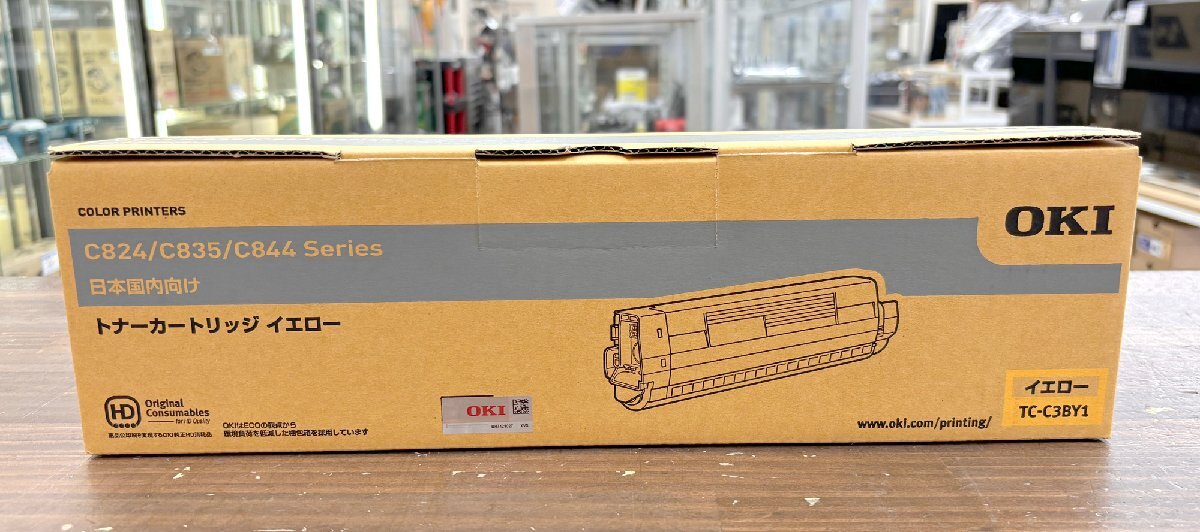 新品未使用品】OKI TC-C3BY1 トナーカートリッジ イエロー（OKI・沖  
