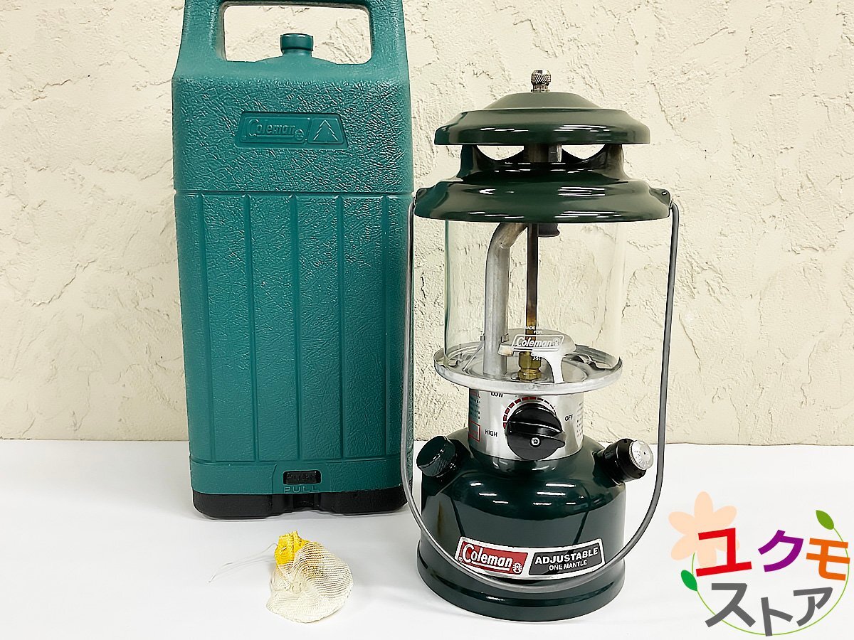 美品　コールマン　282 ワンマントル　ランタン1992年4月 1992年4月製 コールマンワンマントルランタン282 コールマン Coleman