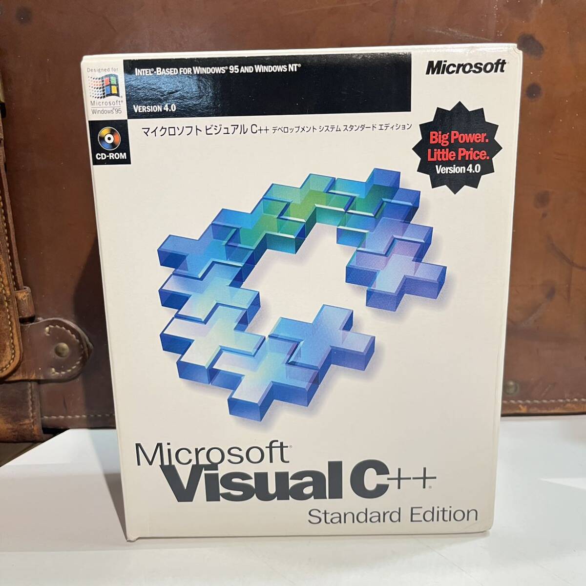 【傷や汚れあり】Microsoft Visual C++ スタンダードエディション Version 4.0 マイクロソフトビジュアルC++ ...