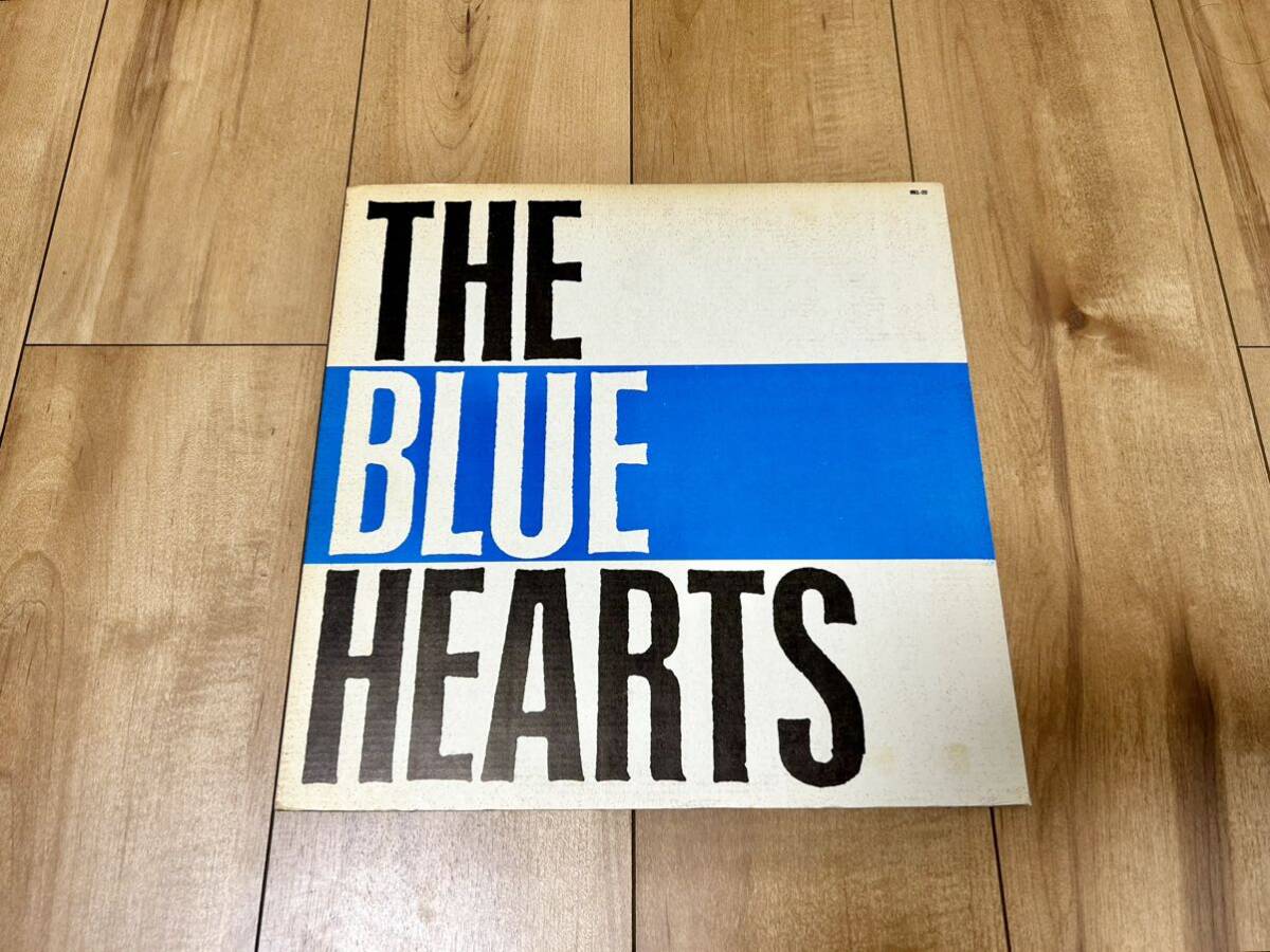 【希少】ザ・ブルーハーツ THE BLUE HEARTS 希少！ブルーハーツ レコード THE BLUE HEARTS段ボールジャ