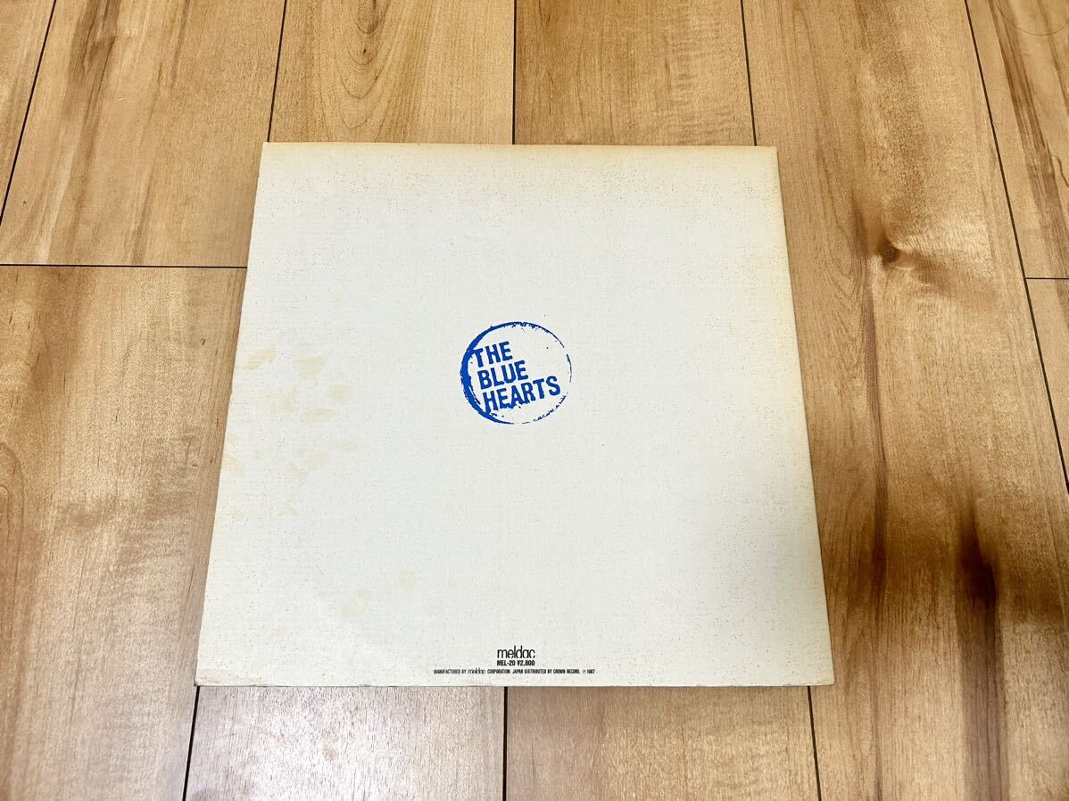傷や汚れあり】希少 THE BLUE HEARTS ブルーハーツ MEL-20 ダンボール 