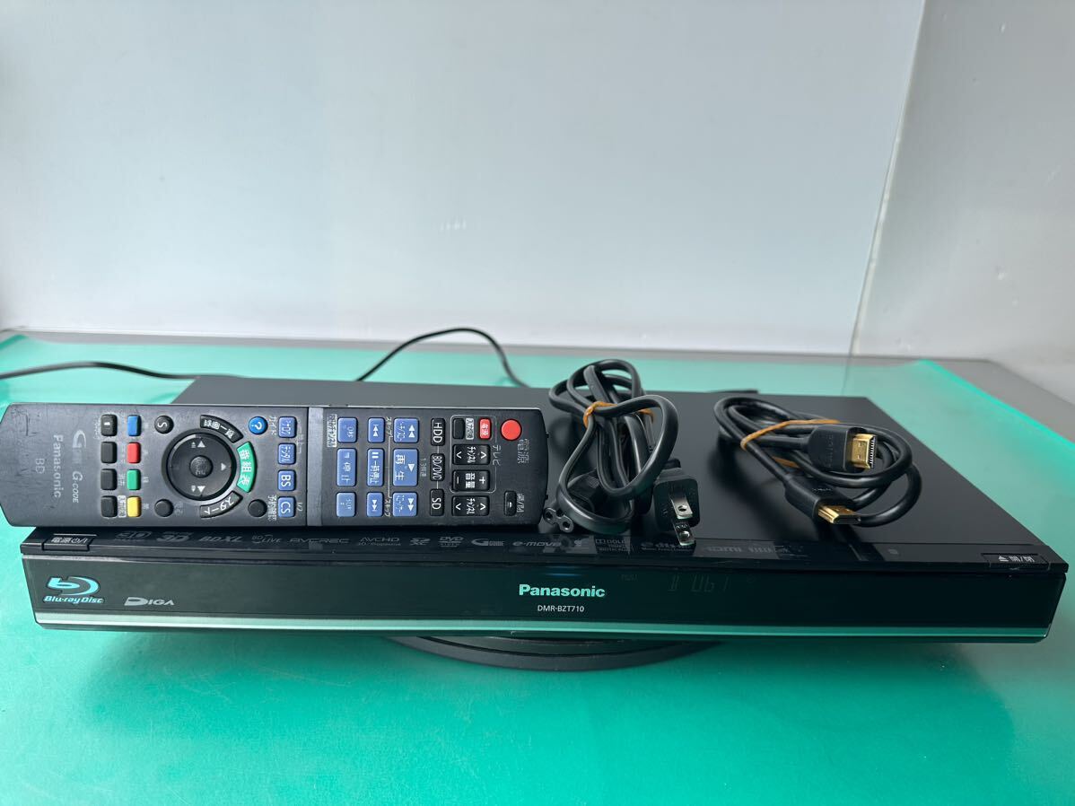 パナソニック DIGA DMR-BZT710 (ケーブル付き・リモコン傷あり) 楽天市場】Panasonic(パナソニック)DIGA(ディーガ)DMR-BZT710用