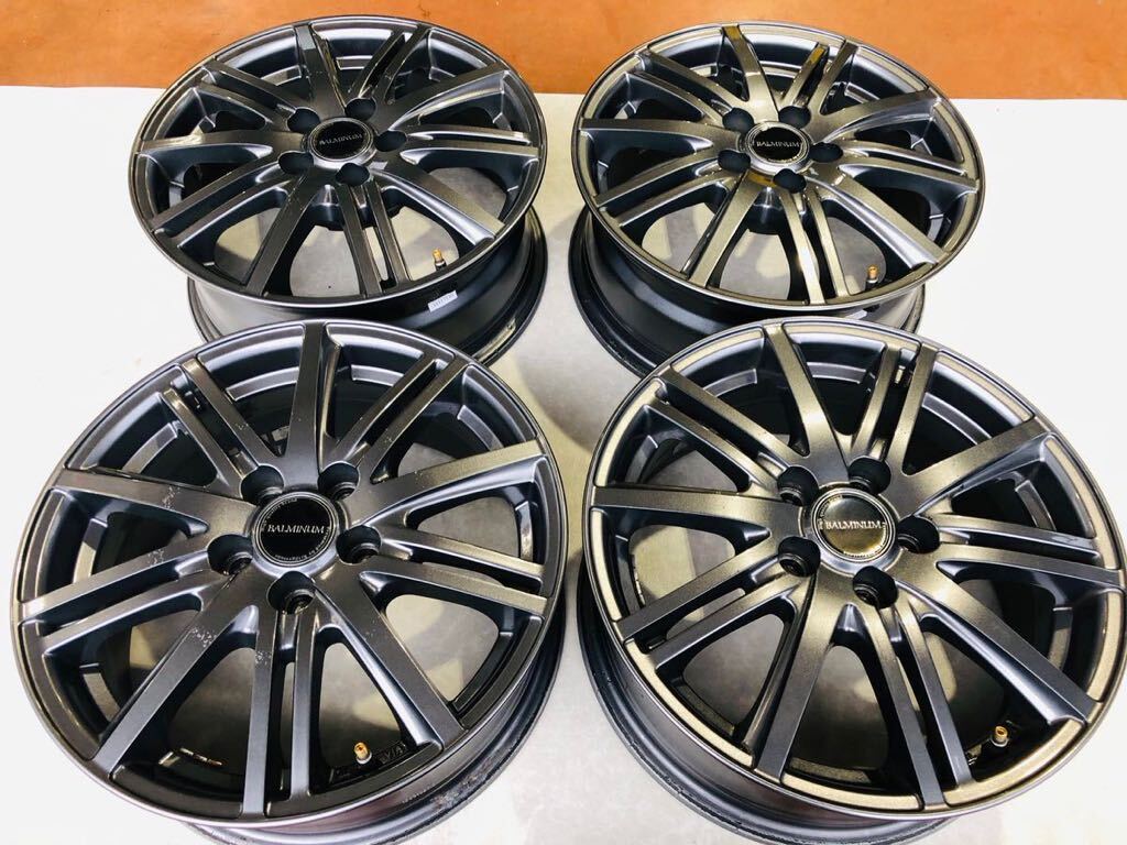 やや傷や汚れあり】【送料込み】中古ホイール BRIDGESTONE BALMINUM