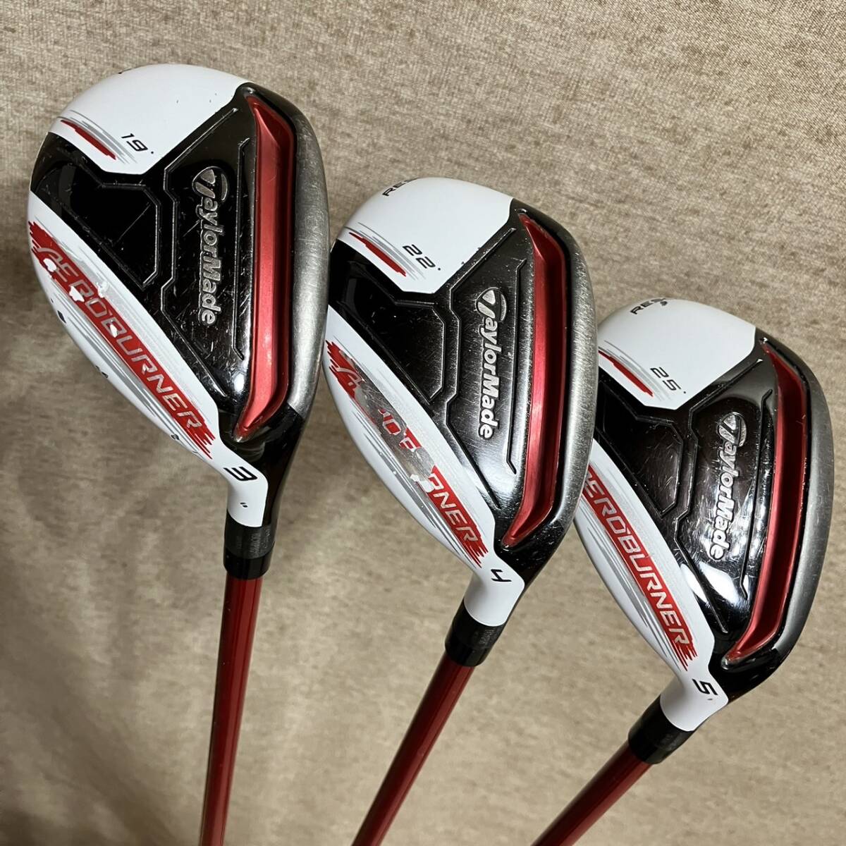 レフティ)テーラーメイドAEROBURNERアイアンセット 左 レフティ