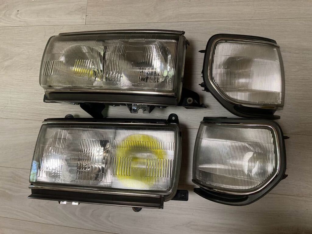 ランドクルーザー80 純正ヘッドライト コーナーランプ 左右セット