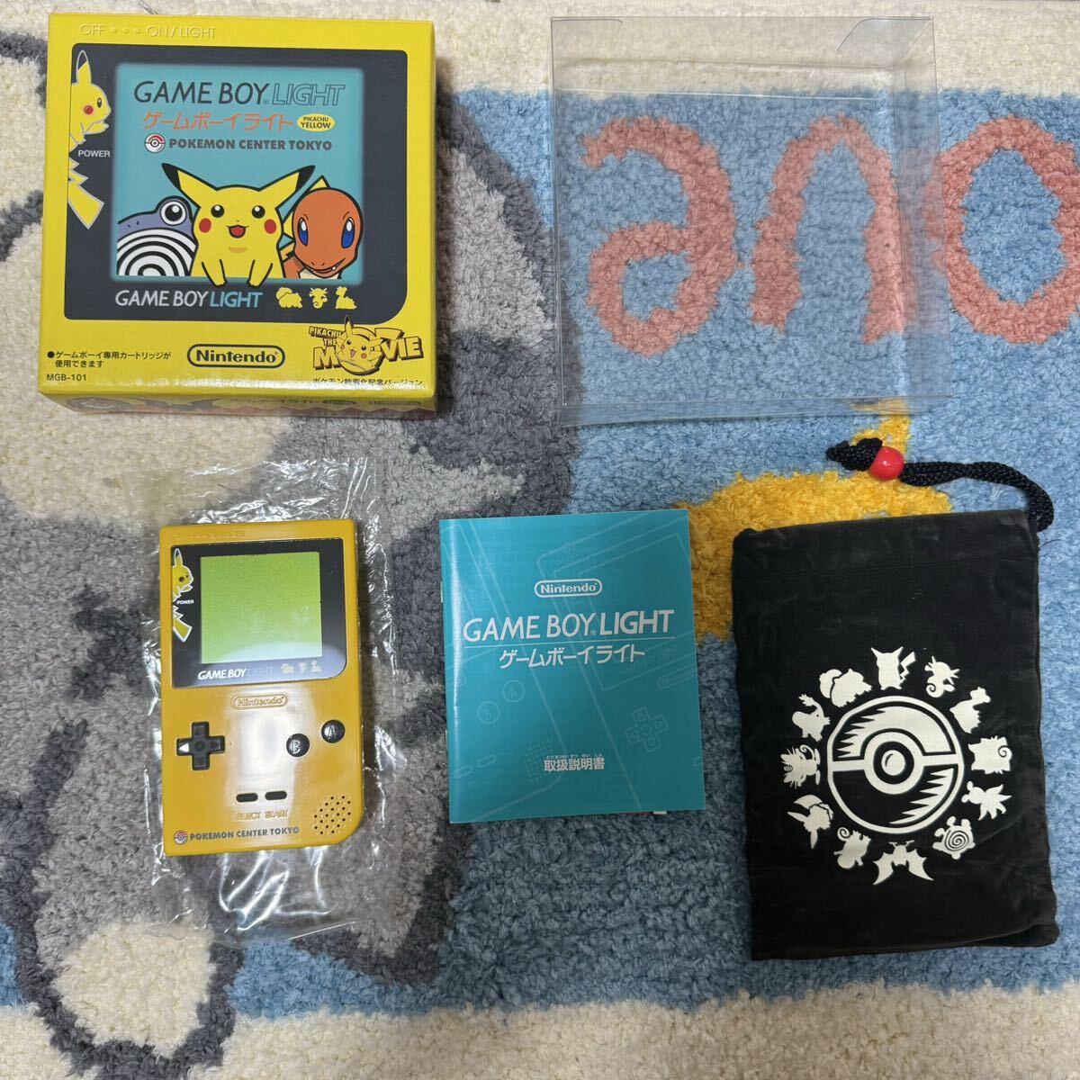 目立った傷や汚れなし】ゲームボーイライト ピカチュウ 限定品 美品の 