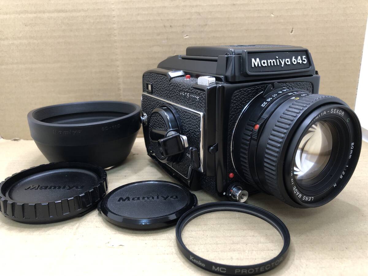 動作絶好調 マミヤ M645＋SEKOR C 80mm F2.8 かなり綺麗 動作絶好調 マミヤ M645＋SEKOR C 80mm F2.8 かなり綺麗 【公式通販】