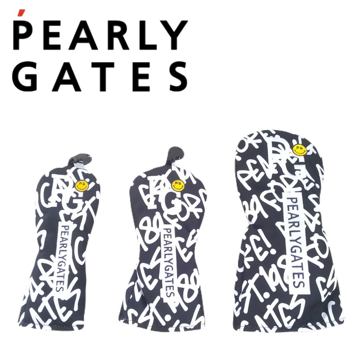 美品PEARLY GATESニャロメコラボキャディバッグ＆ヘッドカバーフルセット 美品PEARLY GATESニャロメコラボキャディバッグ＆ヘッドカバー