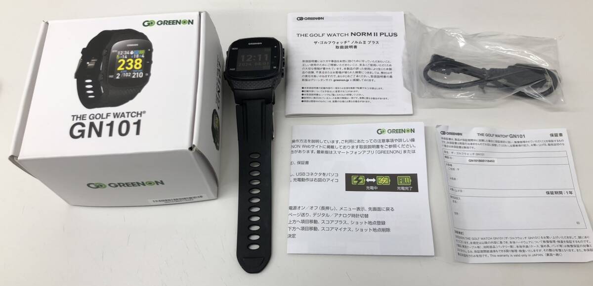 GREENON ゴルフウォッチ GN101 グリーンオン ザ・ゴルフウォッチ GN101