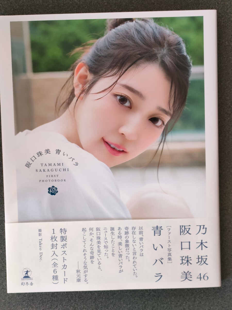 阪口珠美 面倒臭 アザーカットミニブック 写真集「青いバラ