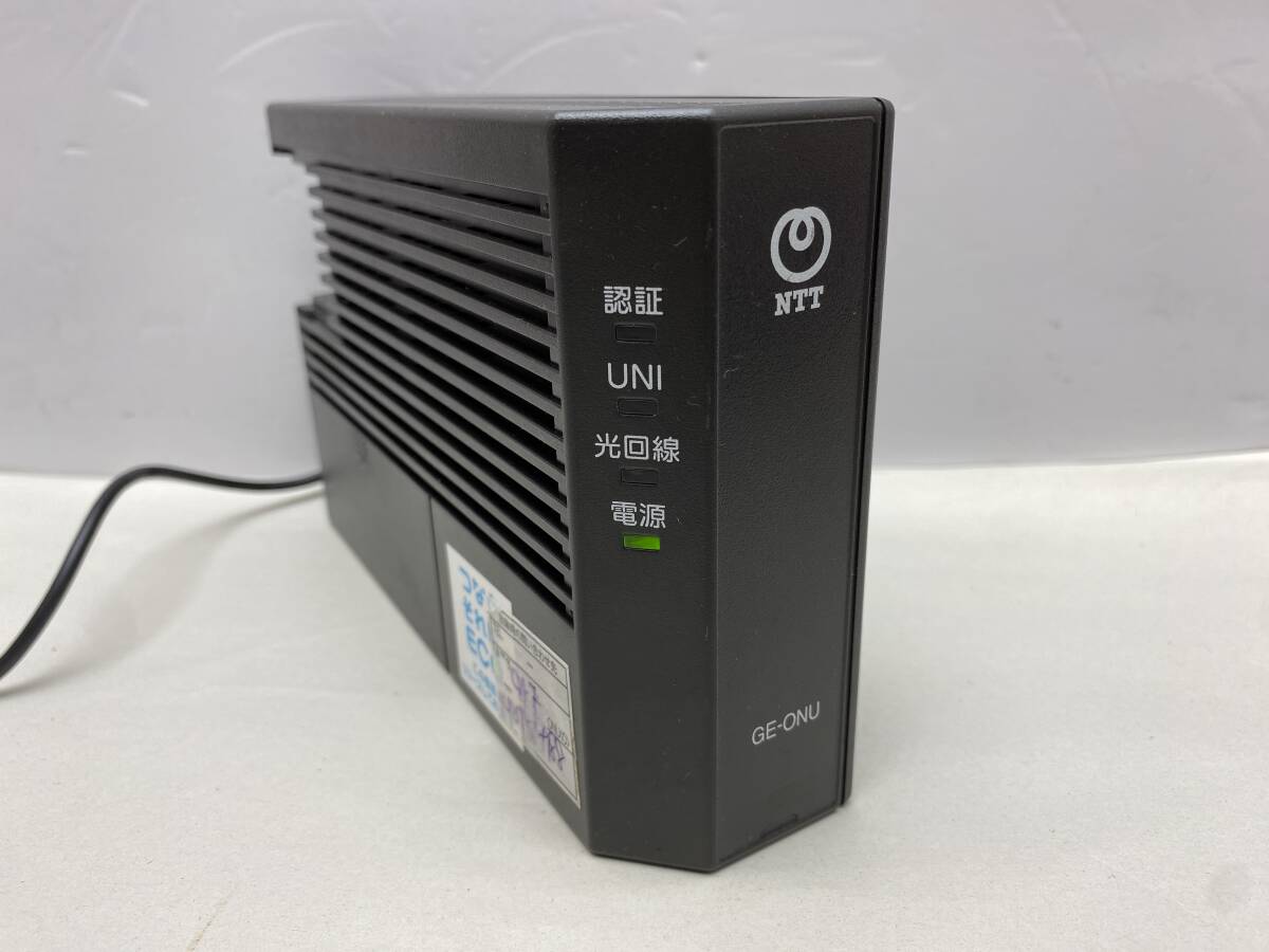 A470) NTT 光回線終端装置 GE-PON E GE-PON-ONU タイプD 2 通電確認の落札情報詳細 - Yahoo!オークション ...