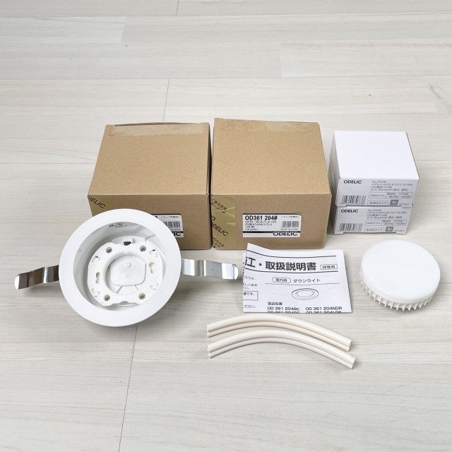 ODELIC OD361 204# ダウンライト 10個セット 目立った傷や汚れなし