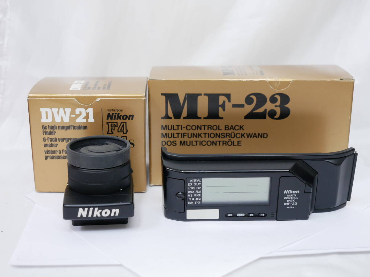 ニコン F4S マルチコントロールバックMF-23付