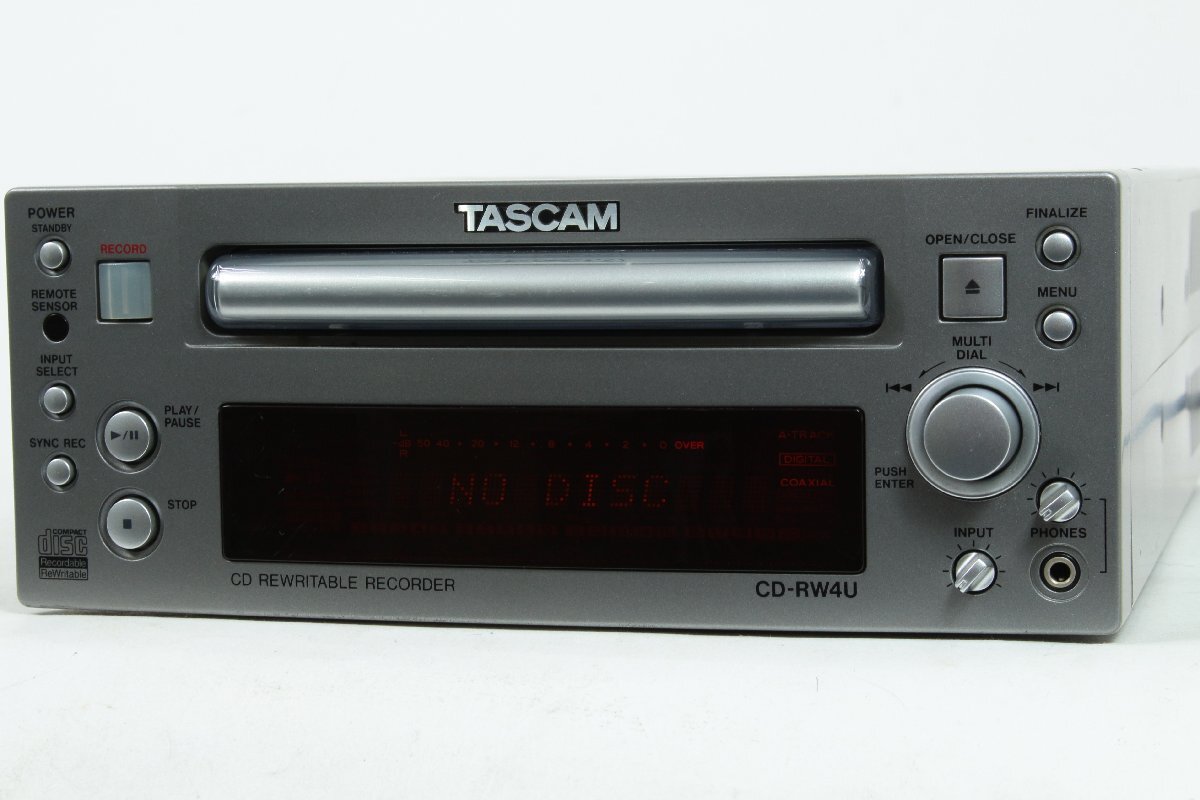 TASCAM CD-RW750 業務用CDレコーダー ジャンク TASCAM CD-RW750 業務用CDレコーダー ジャンク