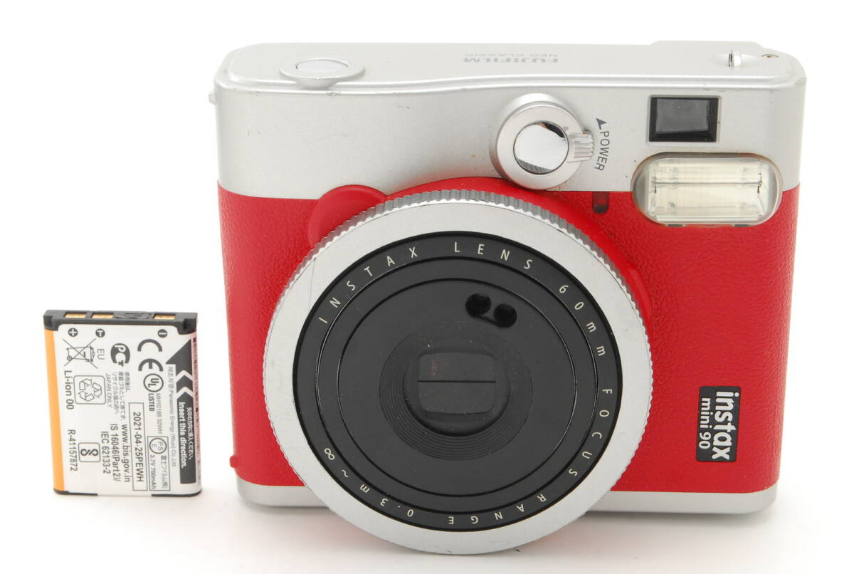 フィルム、デジタルカメラ コレクション ジャンク】富士フィルム instax mini 90 ネオクラシック本体（黒