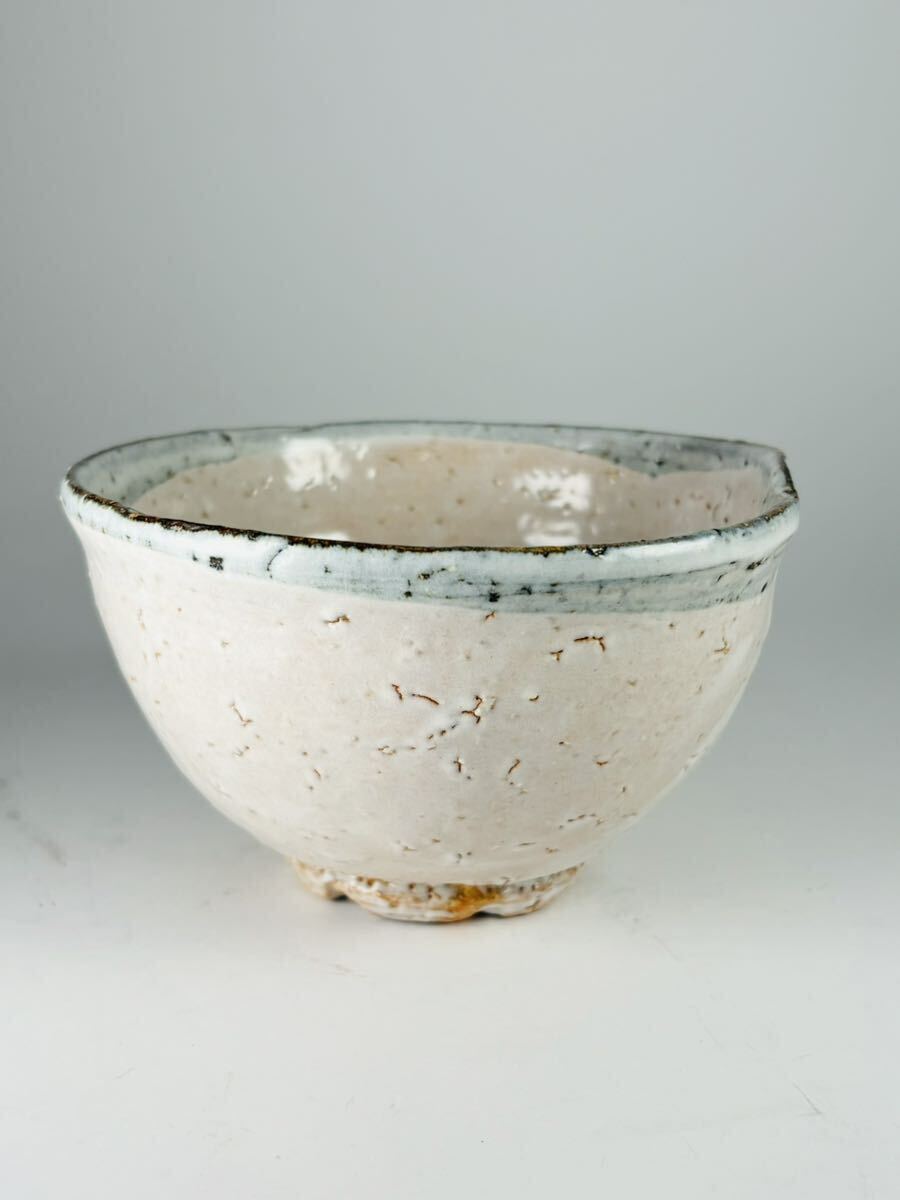 田原陶兵衛 12代 ☆ 萩焼 茶碗 ☆ 共箱 共布 栞 ☆ 枇杷