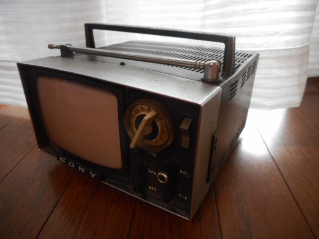 中古】sony ソニー 5-202型 トランジスタマイクロテレビ 昭和 レトロ