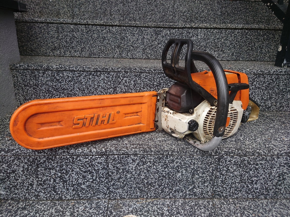 スチール STIHL エンジンチェーンソー 041AV チェンソー 薪 ストーブ