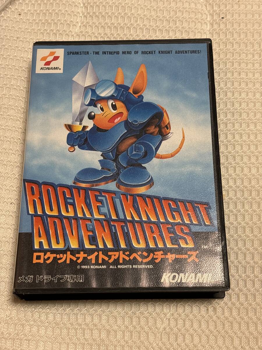 激レア・美品】メガドライブ MD ロケットナイトアドベンチャーズ【箱説
