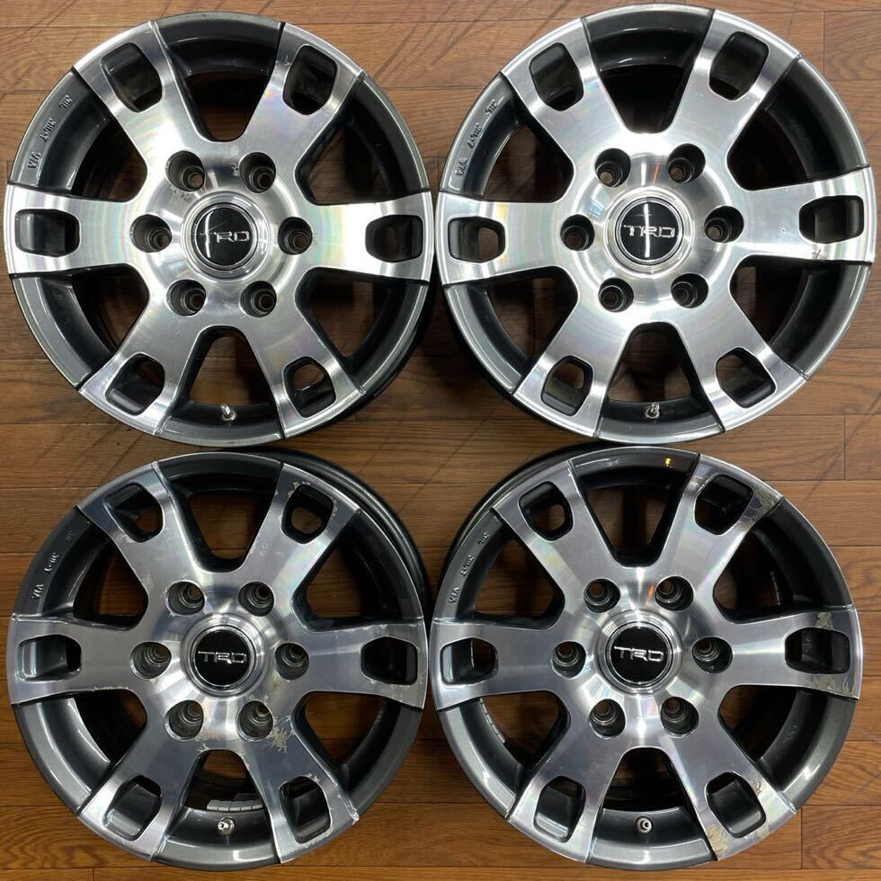 ハイエース純正 15インチ タイヤ・ホイールセット 4本 引き取り限定