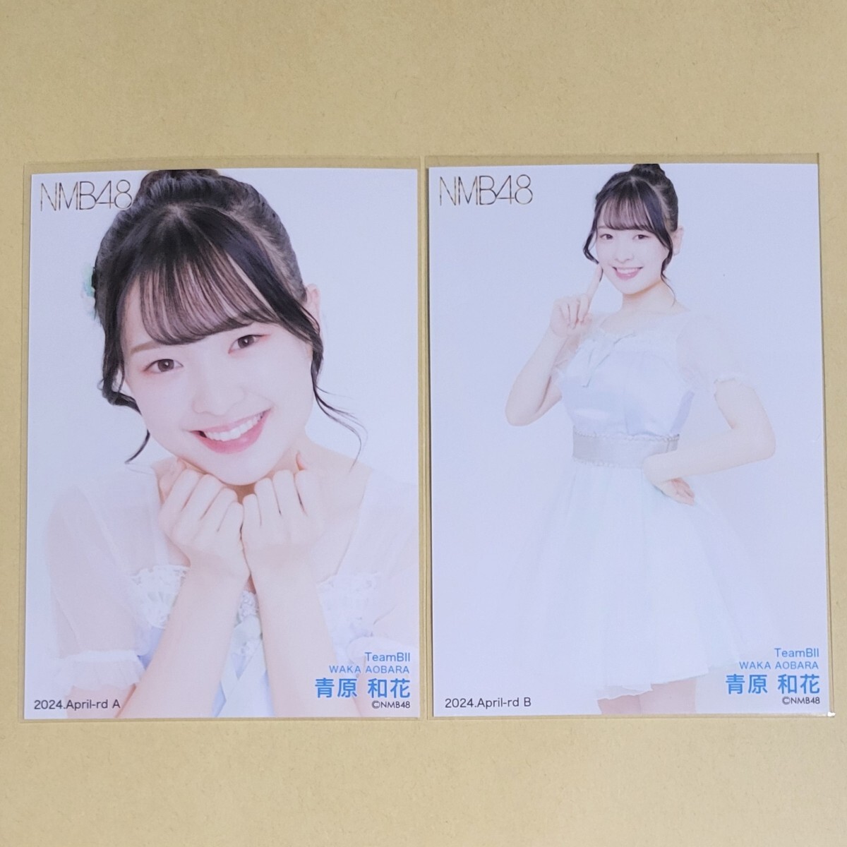 NMB48 Team BII 月別 ランダム April おとなしかっ 4月 生写真 売買 