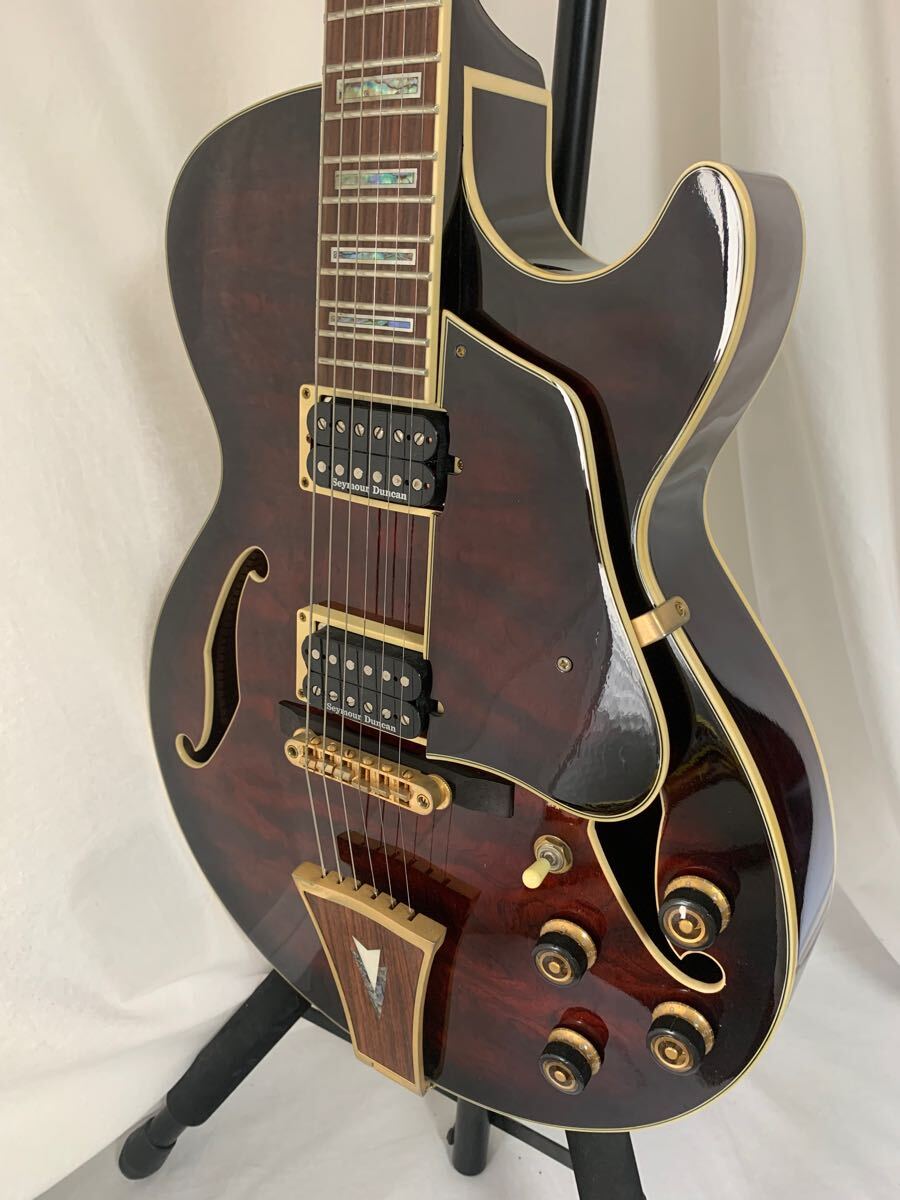 フルアコギター IBANEZ AG95-DBS-12-03 ハードケース付き