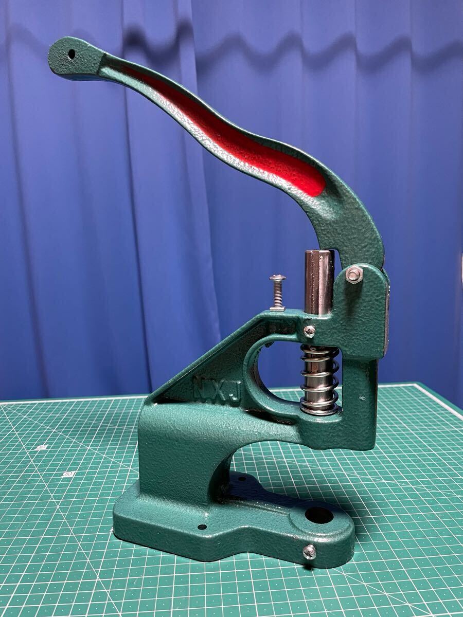 ハンドプレス機 カシメコマセット レザークラフト 革細工 ハンド  