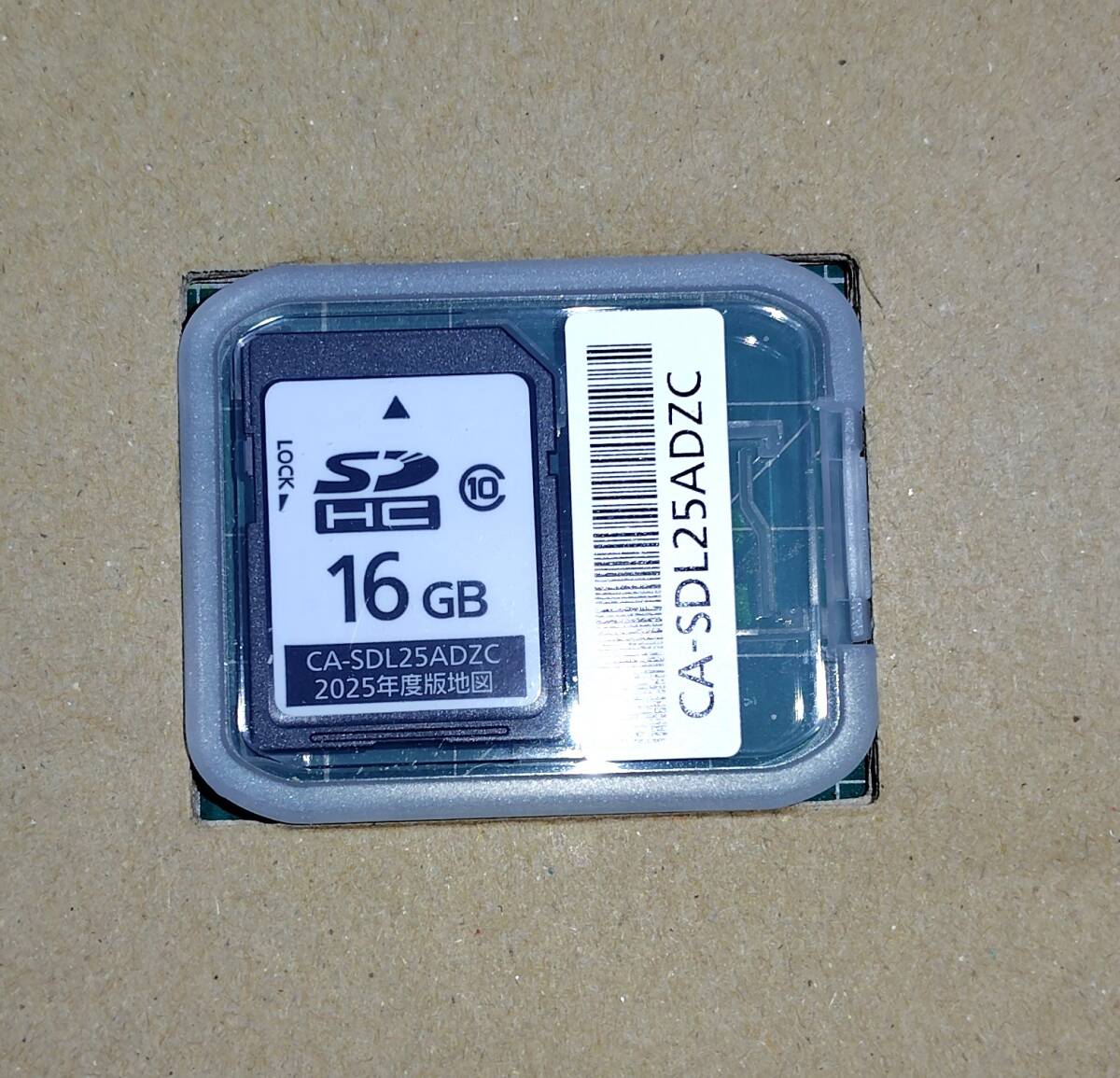 Panasonic 2025年度版 SDカード 16GB Panasonic地図SDHCメモリー