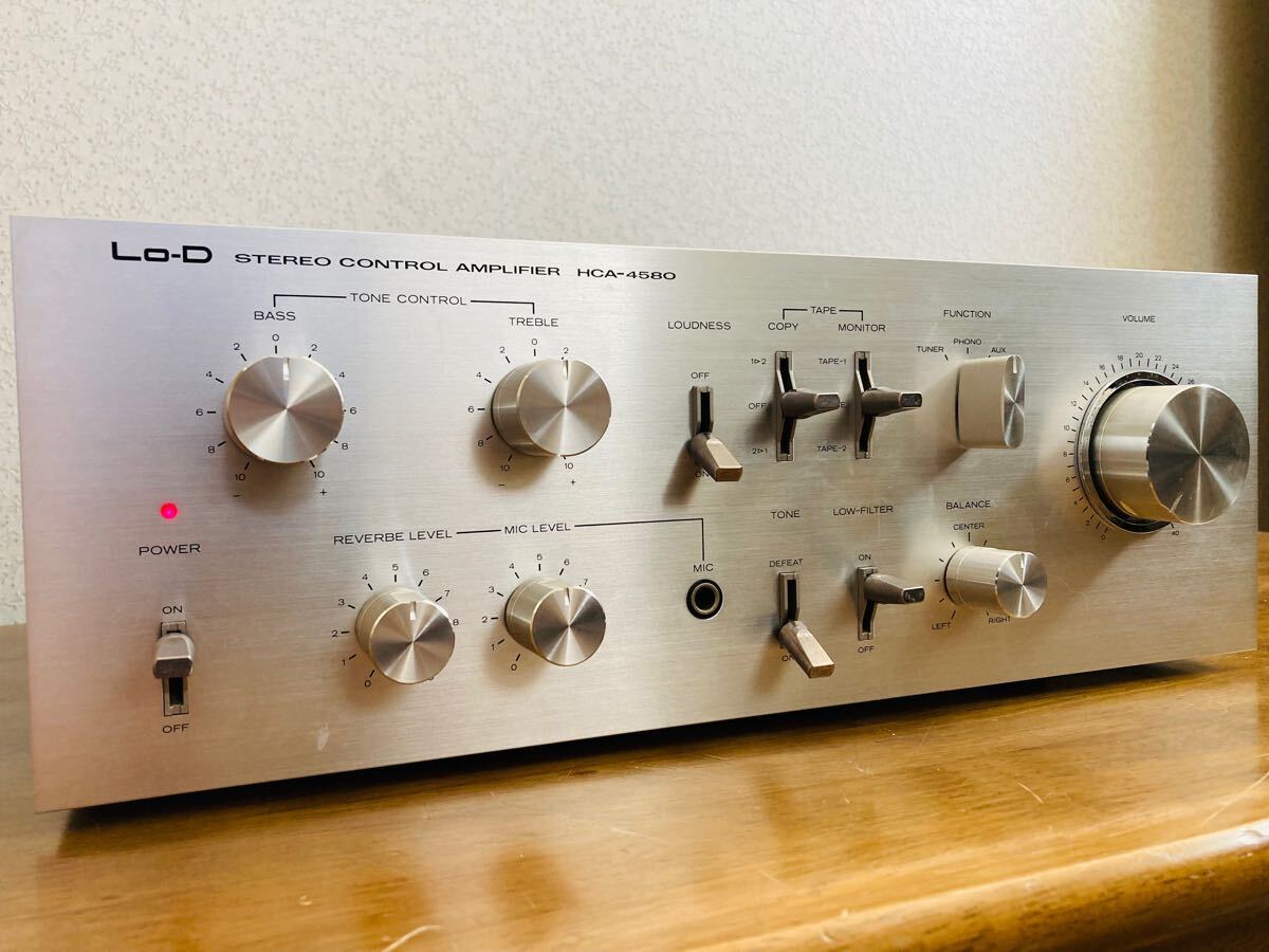 HITACHI 日立 Lo-D ローディ HCA-4580 プリアンプ 音響機器 【公式通販】