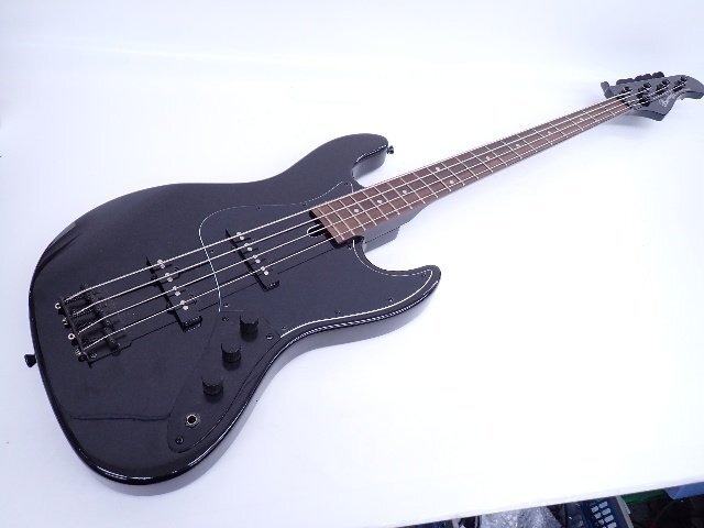 美品】楽器 弦楽器、ジャズベース 美品】Bacchus HWL-ALLBLACK