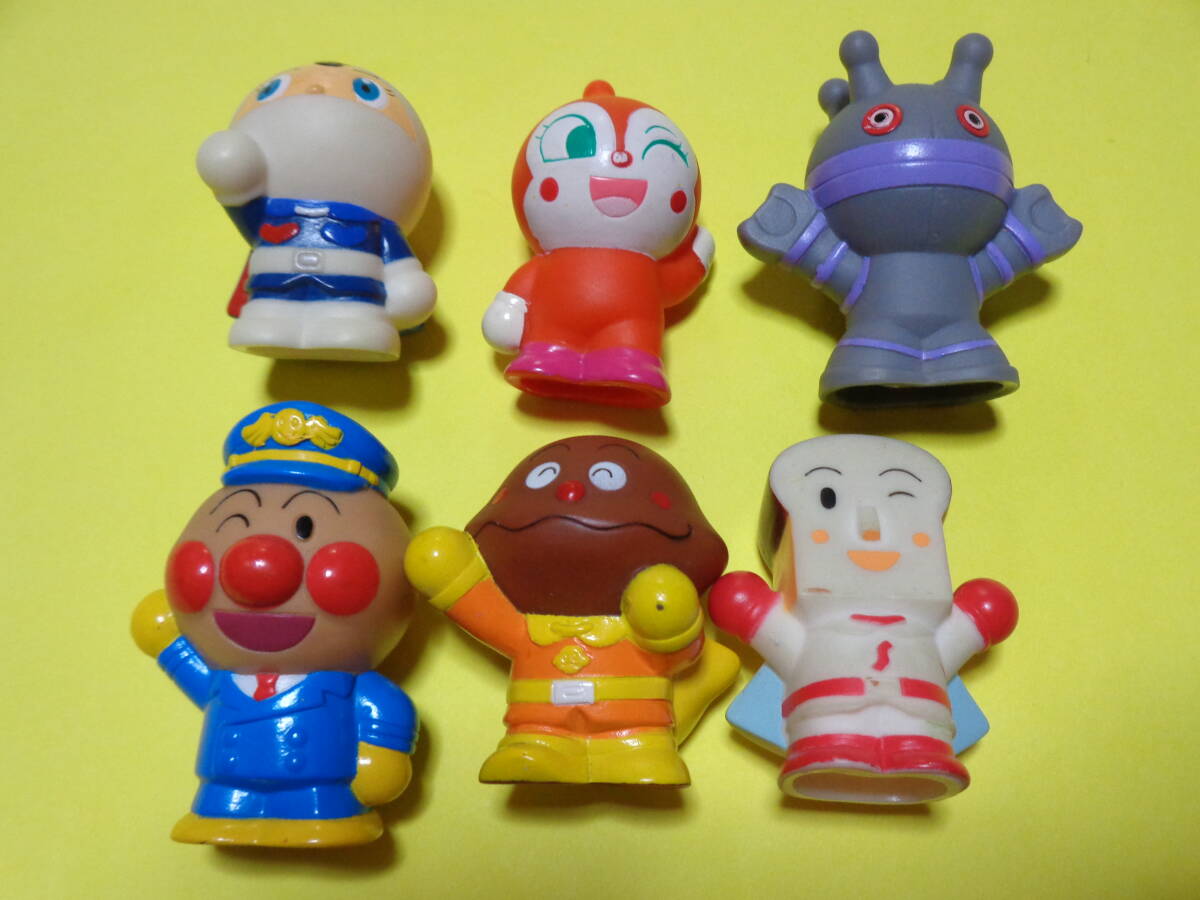 おっきなアンパンマンマスコット 5体セット 中古品 だだんだん コキン