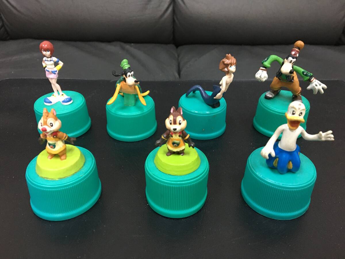 キングダムハーツ オリジナルボトルキャップフィギュア 三ツ矢サイダー 