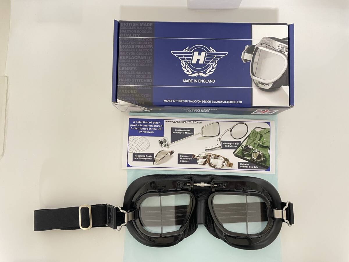 ハルシオン マークゴーグル 未使用】HALCYON ゴーグルMARK-8 HALCYON