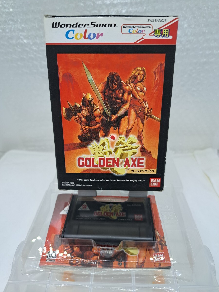 WS ゴールデンアックス GOLDEN AXE 戦斧 ワンダースワン 本・音楽・ゲーム