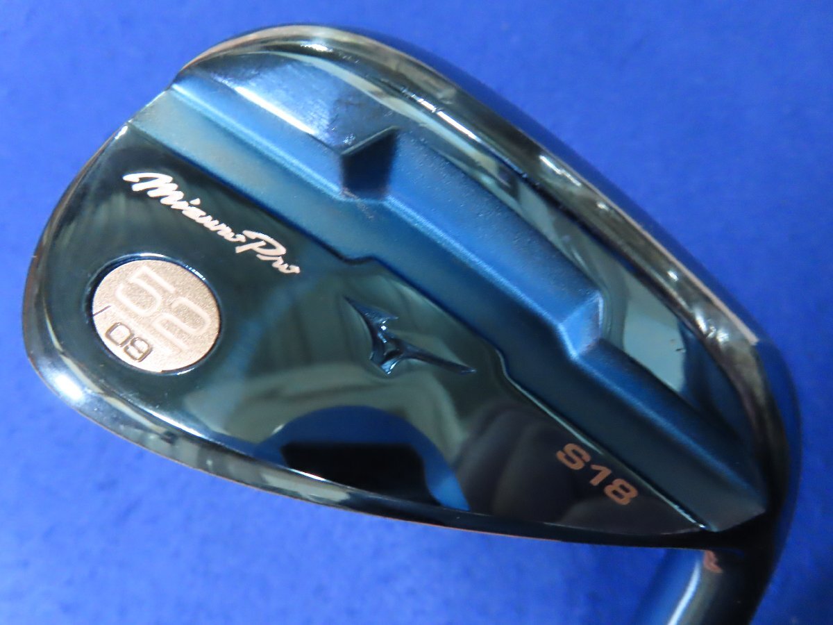 ミズノプロ Mizuno Pro S18 ブルーIP 50/07 58/12 ウェッジ 2本