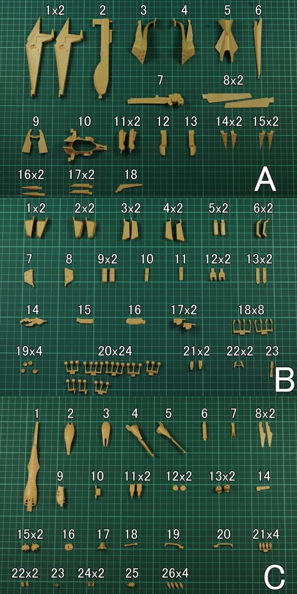 HGUC 1/144 ザク2F2用ザクシュトッツアー改造パーツ　ガレージキット Amazon | (B_913)1/144/ザク/シュトゥッツァー/(HGザクII/F-2用