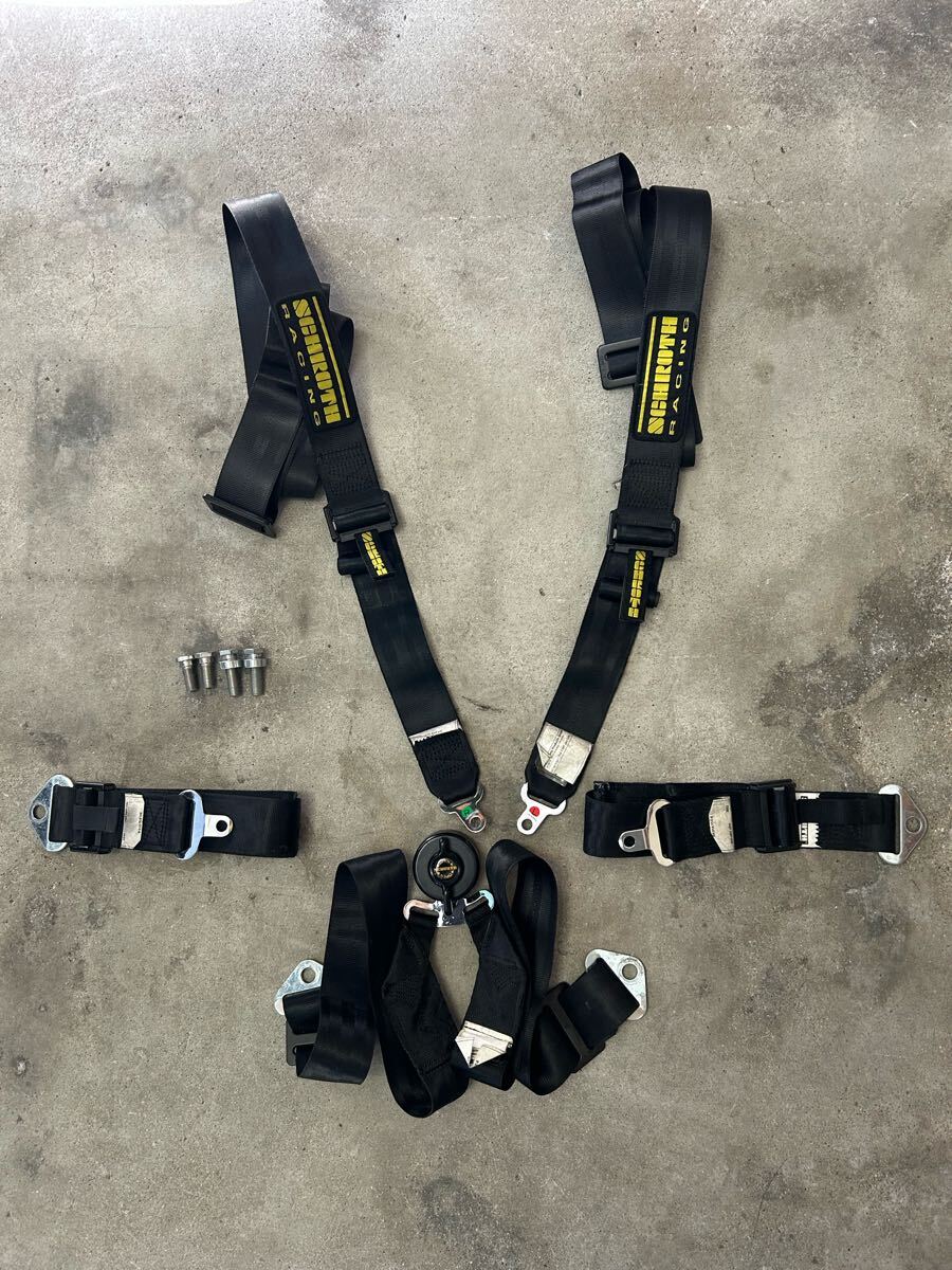 【限定値下げ】SCHROTHシュロス　6点式レーシングハーネス　ポルシェ 限定値下げ】SCHROTHシュロス 6点式レーシングハーネス ポルシェ