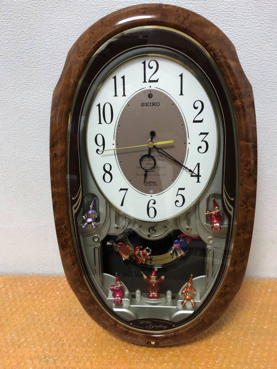 SEIKO Puppet ミュージックボックス型掛時計ジャンク品 SEIKO Puppet ミュージックボックス型掛時計ジャンク品